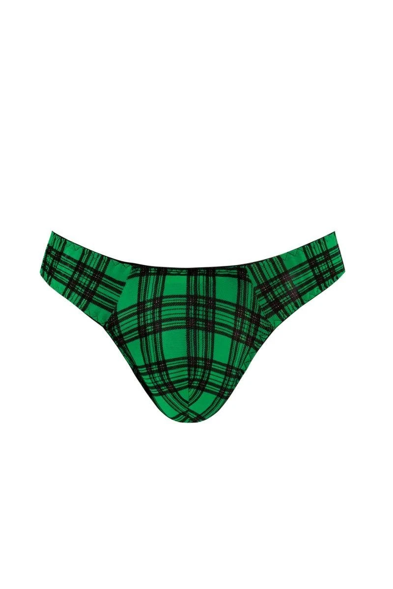 Anais For Men String In Grün/schwarz - S 5 Anais For Men String In Grün/schwarz - S – Bild 3