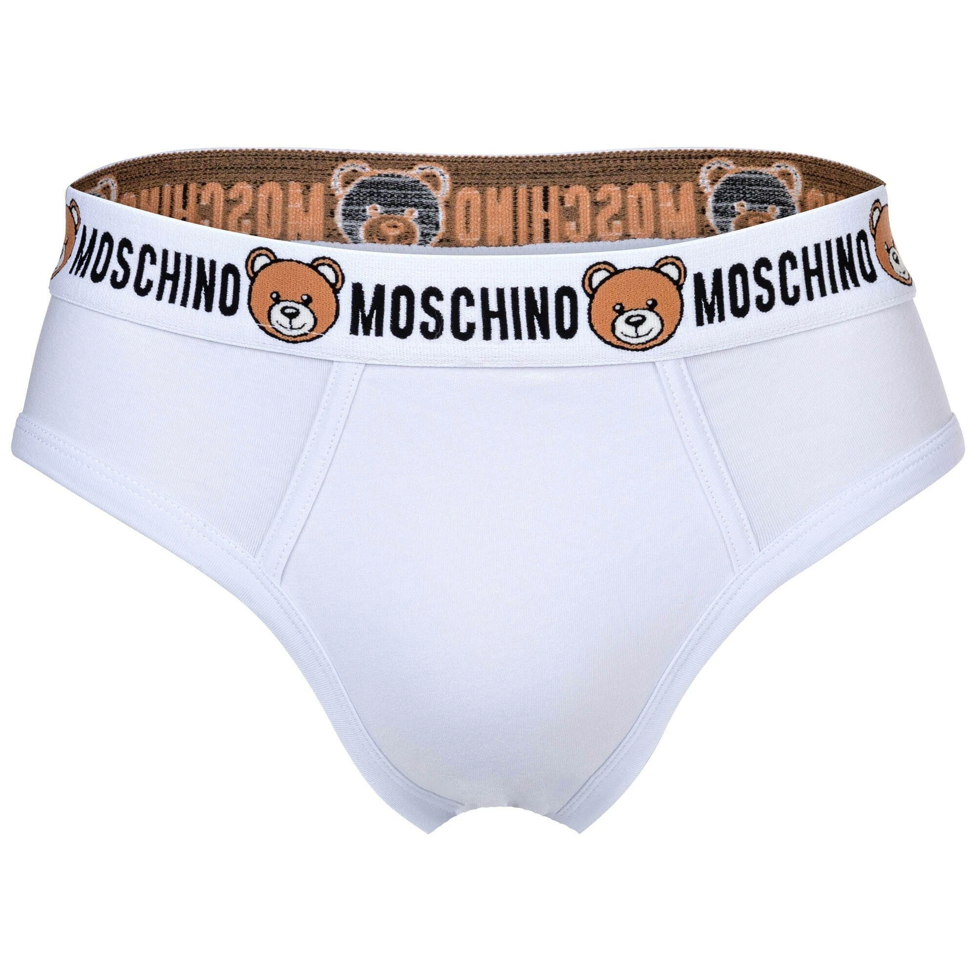 Moschino Slip Herren Slips, 2er Pack - "Underbear", Briefs 4 Moschino Slip Herren Slips, 2er Pack - "Underbear", Briefs – Bild 2