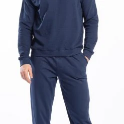 Eskimo Schlafanzug Herren Schlafanzug Hausanzug (2 Tlg) Baumwolle