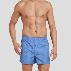 Schiesser Boxershorts Essentials (4-St) Webboxer Mit Funktionaler Knopfleiste Im 4er Pack -Zimmerli Geschäft 642962b6 c487 5e80 bbc5 7dbfab9d92ab