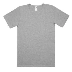 HAASIS Bodywear 1919 Unterziehshirt Herren Shirt 77252051-graumeliert (Packung, 2-St., 2er Pack) Hochwertiges Graumeliertes V-Shirt In Optimaler Paßform, Pflegeleicht, Formbeständig, Strapazierfähig Aus 95% Hautsympathischer Baumwolle -Zimmerli Geschäft 642cce88 8d10 5c9b be02 6ba87269c05c