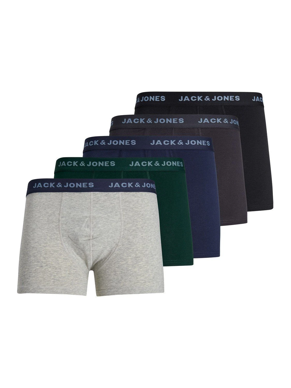 Jack & Jones Boxershorts JACCARLO TRUNKS 5er Pack (1-St) Mit Logo Webbund 3 Jack & Jones Boxershorts JACCARLO TRUNKS 5er Pack (1-St) Mit Logo Webbund
