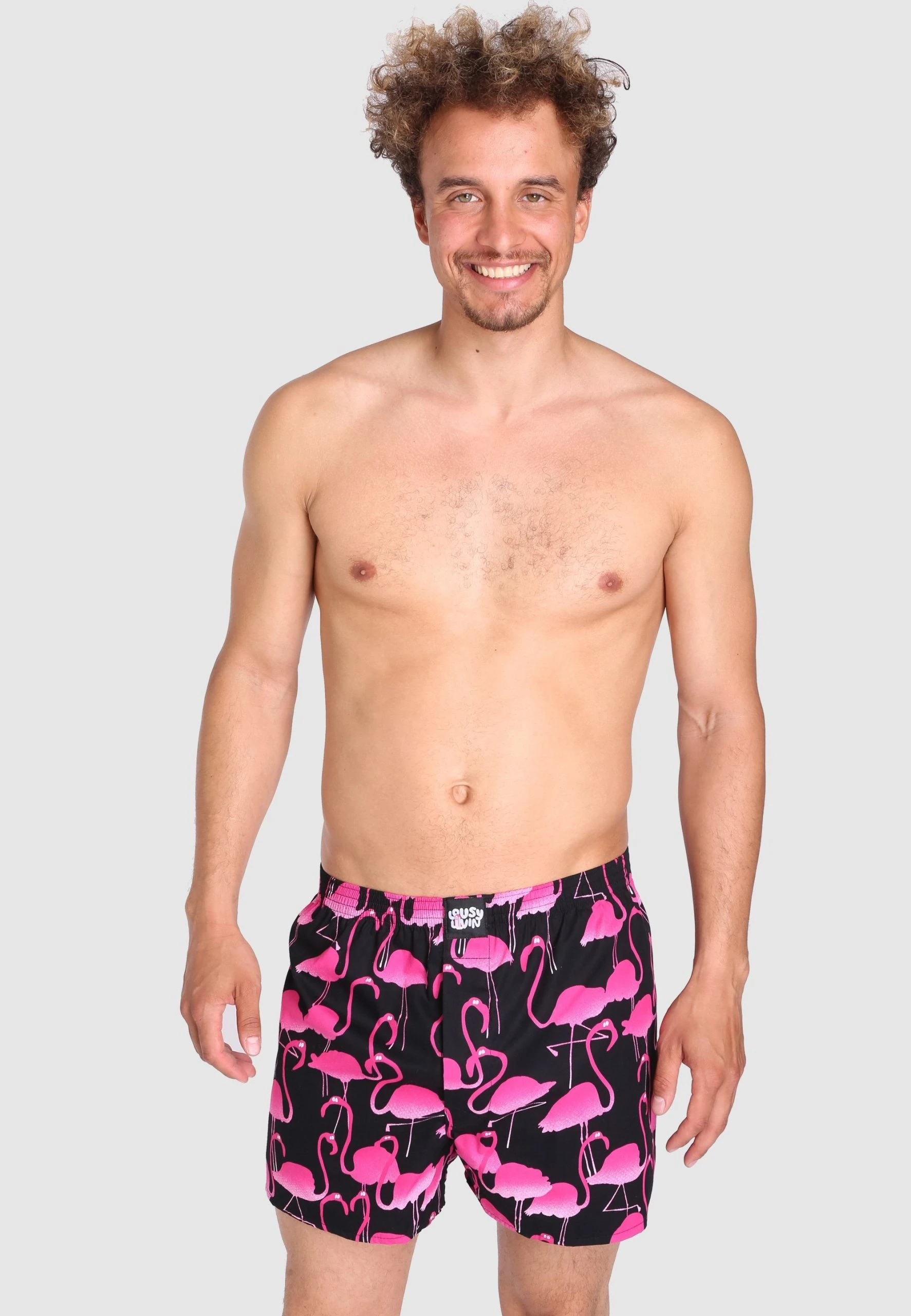 Lousy Livin Boxershorts Flamingo Mit Trendigem Flamingo-Print 3 Lousy Livin Boxershorts Flamingo Mit Trendigem Flamingo-Print