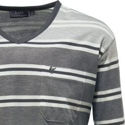 Hajo Pyjama Herren-Schlafanzug Single-Jersey Streifen -Zimmerli Geschäft 696faf8e 60f0 5ec1 acc4 f05643525364