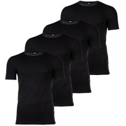BOSS Unterhemd Herren Slips, 4er Pack - Shirts, Unterhemd