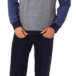 Normann Pyjama Lässiger Herren Frottee Schlafanzug Langarm Pyjama Mit Bündchen - 291 101 13 575 -Zimmerli Geschäft 6bd77644 742c 5762 960b ff95250232de scaled