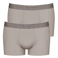 Sloggi Retro Boxer 2er-Pack Body Adapt (Spar-Set, 2-St) Hipster / Pant - Ohne Eingriff - Optimale Passform, Flache Abschlüsse