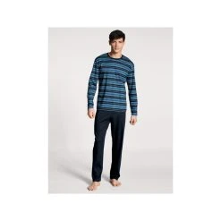 CALIDA Pyjama Blau (1 Tlg)