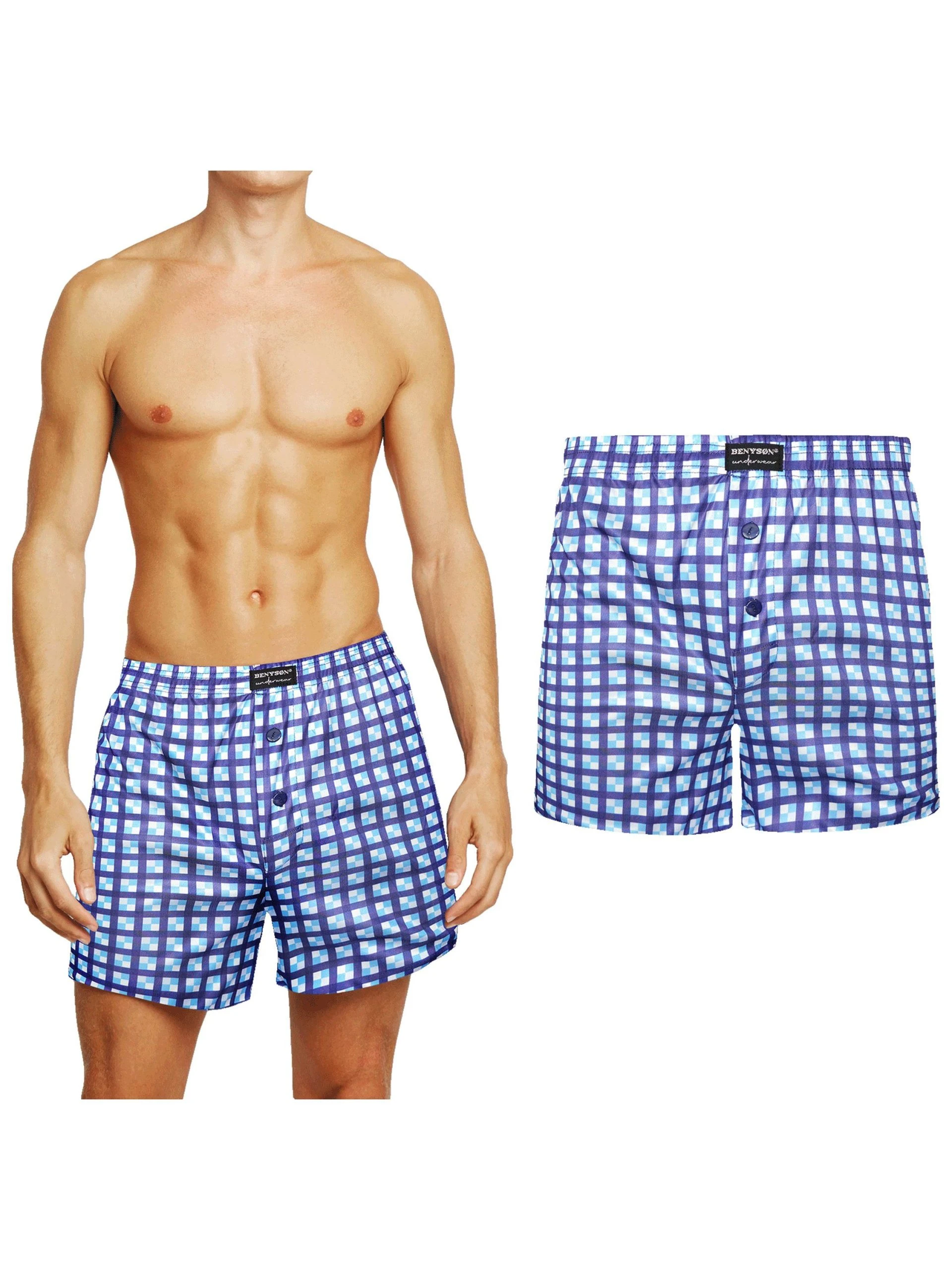 TEXEMP Webboxer 5er-10er Pack Herren Webboxer Boxershorts Baumwolle Unterwäsche (Spar-Pack, 5-St) Atmungsaktiv & Hautfreundlich 7 TEXEMP Webboxer 5er-10er Pack Herren Webboxer Boxershorts Baumwolle Unterwäsche (Spar-Pack, 5-St) Atmungsaktiv & Hautfreundlich – Bild 6