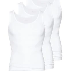 Mey Unterhemd 3er Pack Casual Cotton (Spar-Set, 3-St) Unterhemd / Tanktop - Baumwolle -