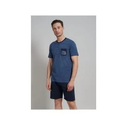 TOM TAILOR Pyjama Dunkel-blau (1 Tlg) -Zimmerli Geschäft 71b1d540 d55f 5168 8510 89b363726980