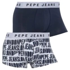 Pepe Jeans Boxershorts (Packung, 2-St) Enganliegend