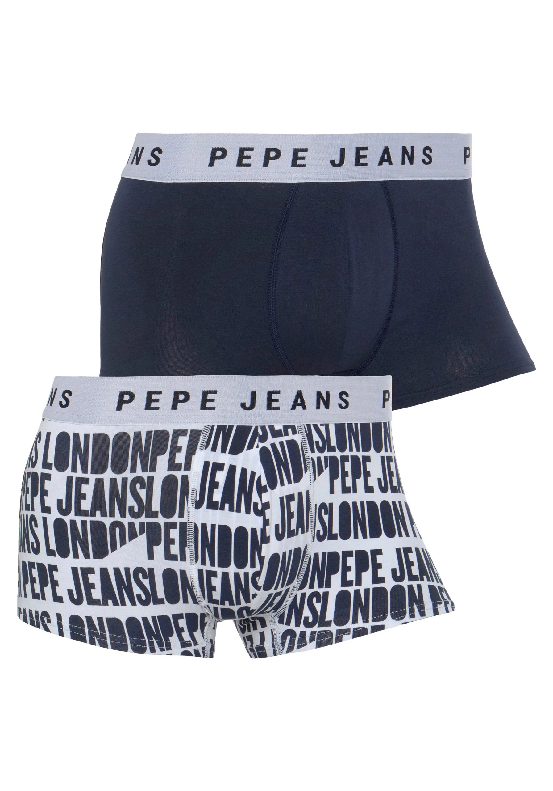 Pepe Jeans Boxershorts (Packung, 2-St) Enganliegend 3 Pepe Jeans Boxershorts (Packung, 2-St) Enganliegend