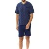 Comte Pyjama (Set, 2 Tlg., Set) Herren Schlafanzug Pyjama Kurzarm Baumwolle V-Ausschnitt -Zimmerli Geschäft 796b6c18 2408 5ebb 8415 8fcd67cdc089