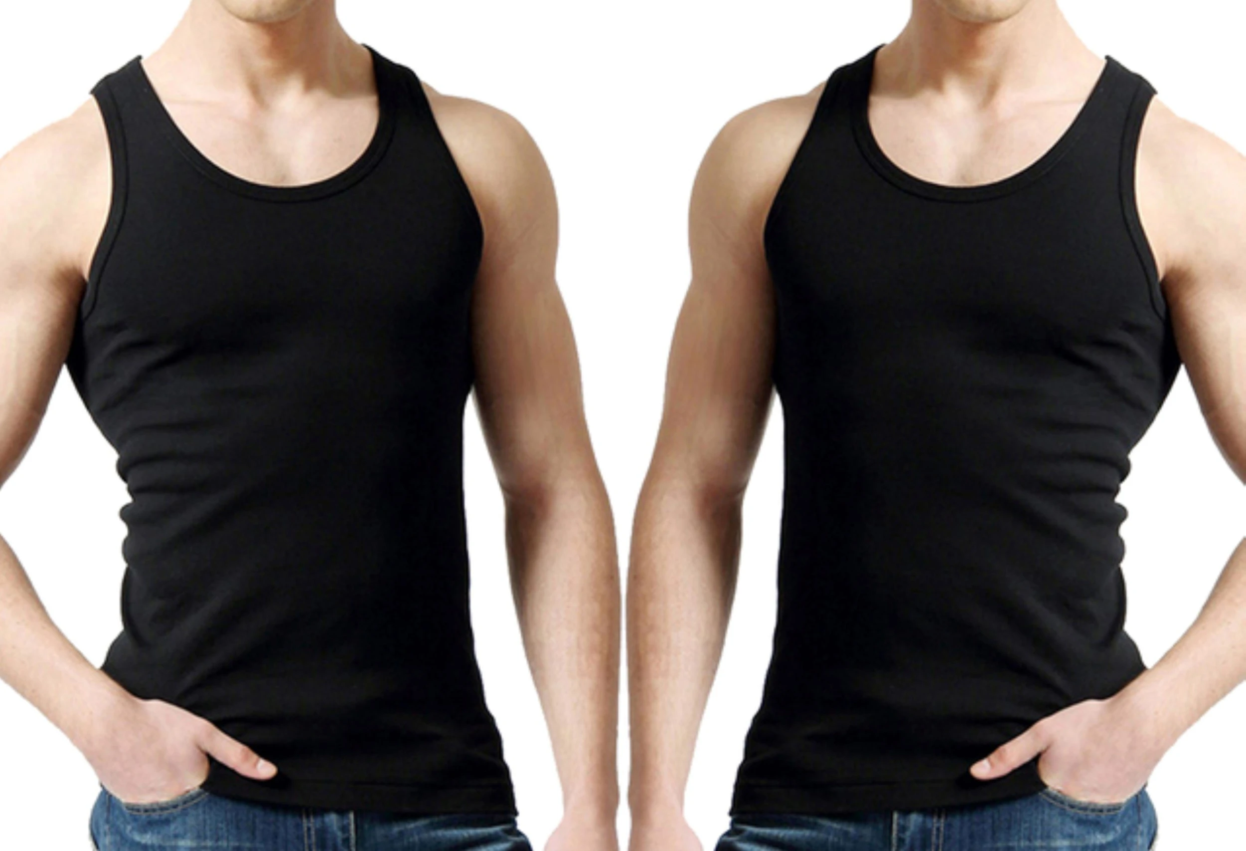 Cwonlineshop Unterhemd Tank Top Achselshirt Für Herren« (4 St), Feinripp Aus 100% Baumwolle Schwarz 3 Cwonlineshop Unterhemd Tank Top Achselshirt Für Herren« (4 St), Feinripp Aus 100% Baumwolle Schwarz