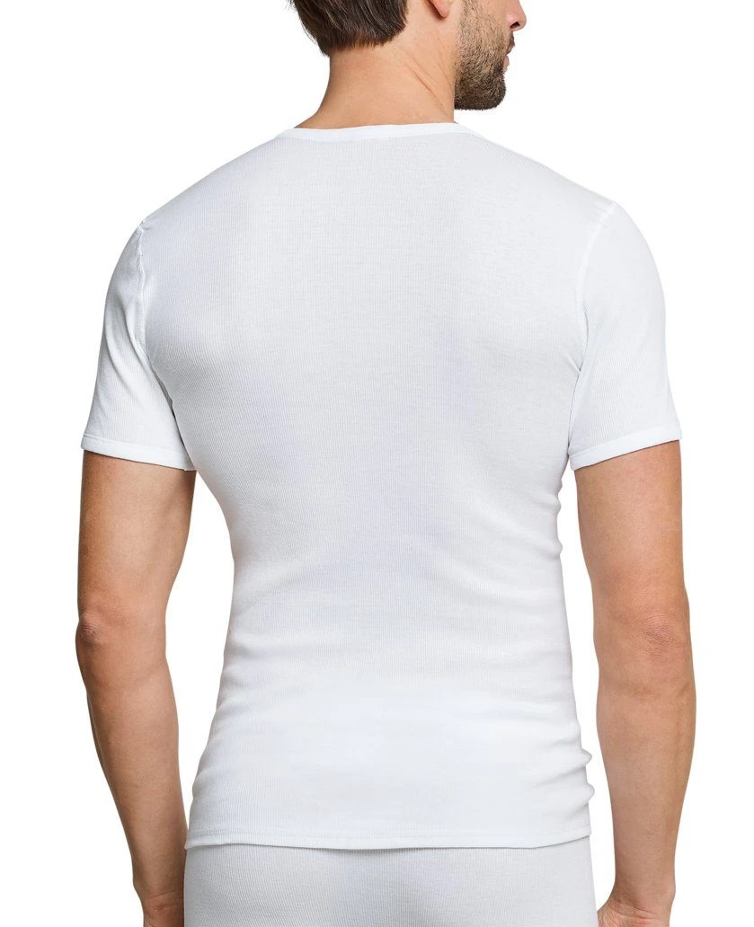 Schiesser Unterziehshirt Doppelpack Essentials Doppelripp (Spar-Pack, 2er-Pack) Aus Reiner Baumwolle 4 Schiesser Unterziehshirt Doppelpack Essentials Doppelripp (Spar-Pack, 2er-Pack) Aus Reiner Baumwolle – Bild 2