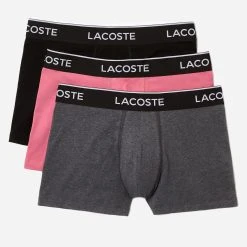 Lacoste Boxershorts Lacoste Boxershorts COURTS 5H3389 UEI Grau Pink Schwarz -Zimmerli Geschäft 82076ae2 c7b6 5d6a 8fcc 977c3d03b66d