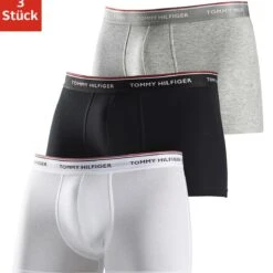 Tommy Hilfiger Underwear Boxer (3-St) Mit Streifen Im Webbund