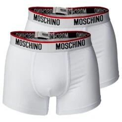 Moschino Boxer Herren Shorts 2er Pack - Pants, Unterhose, Cotton