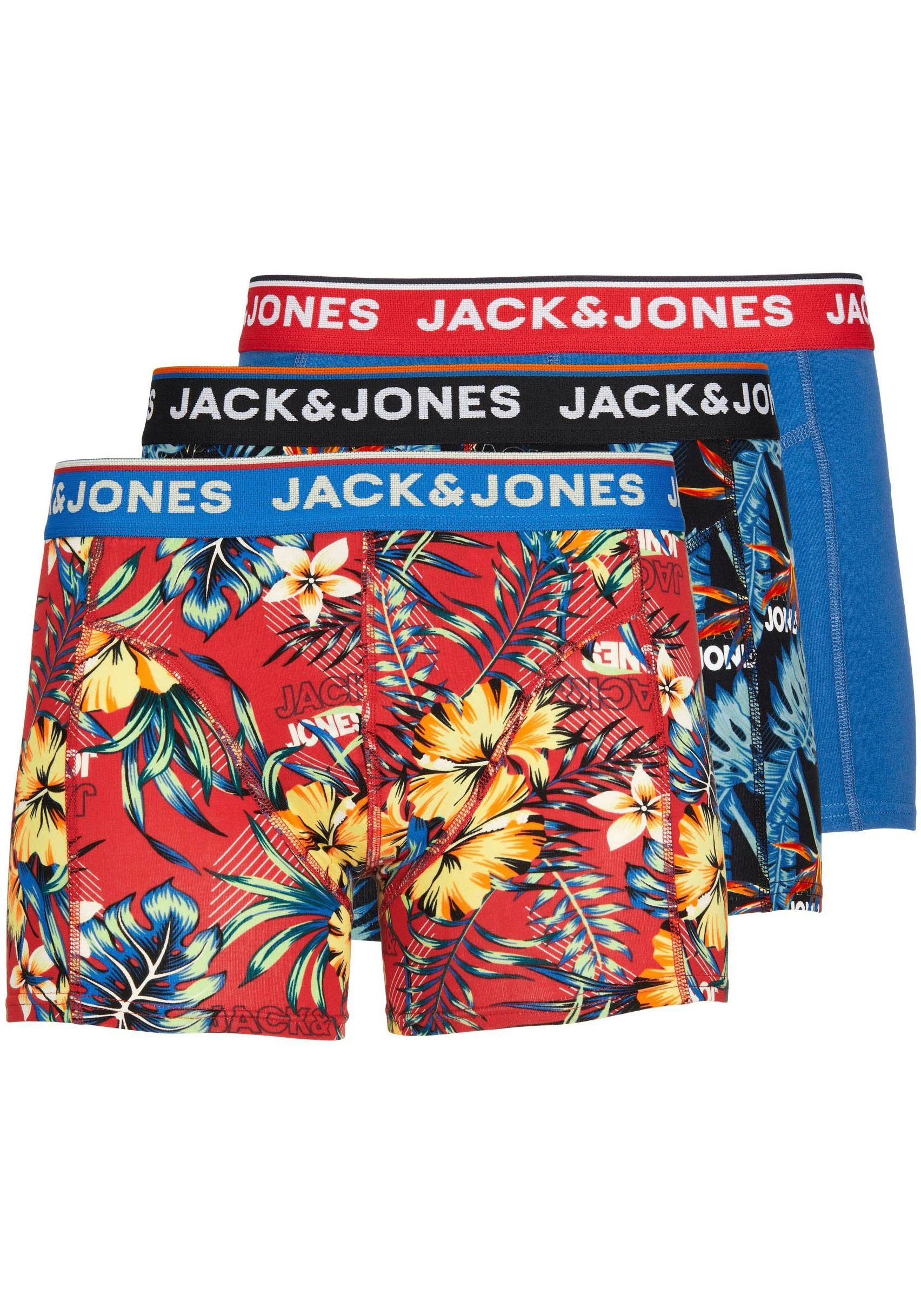 Jack & Jones Boxershorts JACAZORES TRUNKS 3 PACK (Packung, 3-St) 3 Jack & Jones Boxershorts JACAZORES TRUNKS 3 PACK (Packung, 3-St)