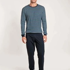 CALIDA Pyjama Bündchen-Pyjama (2 Tlg)