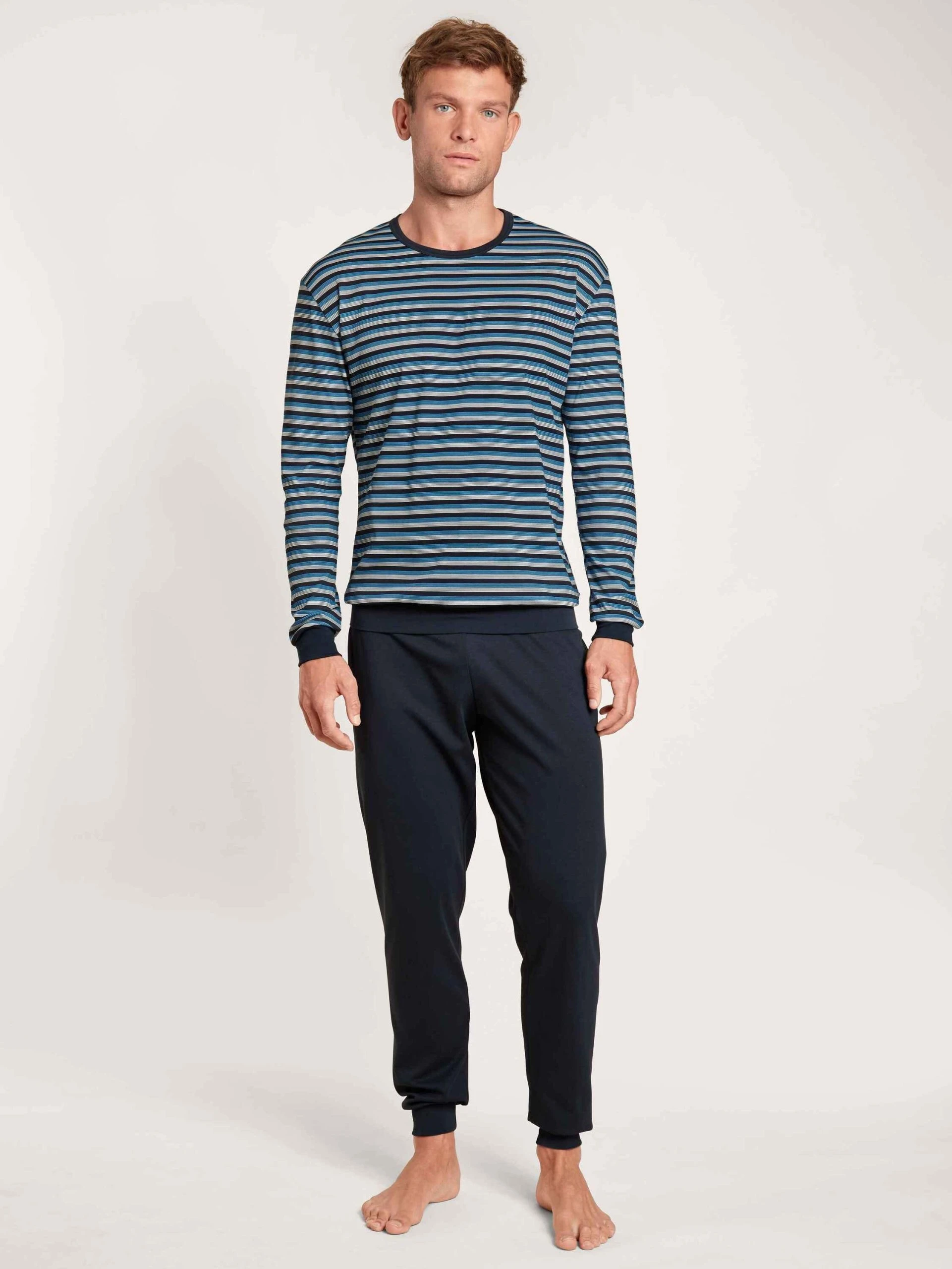 CALIDA Pyjama Bündchen-Pyjama (2 Tlg) 3 CALIDA Pyjama Bündchen-Pyjama (2 Tlg)