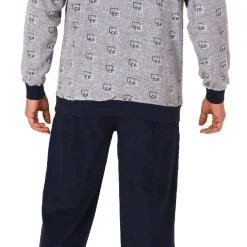 Normann Pyjama Herren Frottee Pyjama Lang Mit Bündchen - Auch In Übergrössen Bis Gr. 70 - 291 101 93 454 -Zimmerli Geschäft 89486658 55fe 57e7 8a01 59e4e8608381 scaled