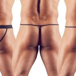 Svenjoyment Underwear Tanga 3-teiliges Wetlook Tanga-Set Für Herren - Schwarz -Zimmerli Geschäft 8b1cad9c 627e 4135 a53d 9eabb03ddbe5