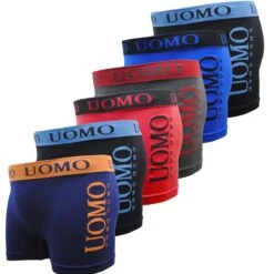 Garcia Pescara Boxershorts Uomo9 Herren Boxershorts 6er Pack Unterhosen (6er-Pack)