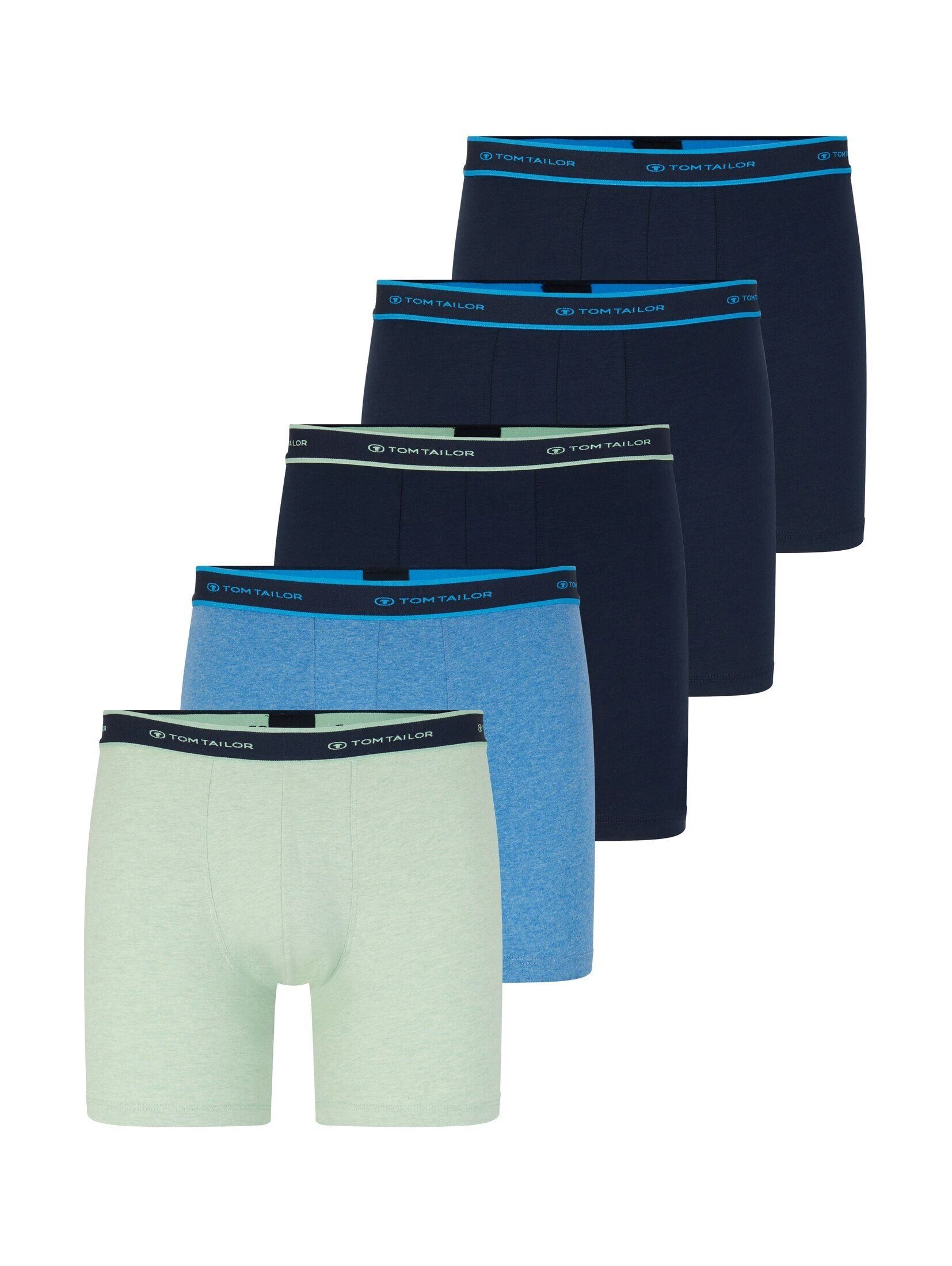 TOM TAILOR Boxershorts Long Pants Im 5er Pack 4 TOM TAILOR Boxershorts Long Pants Im 5er Pack – Bild 2