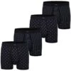 GÖTZBURG Boxershorts (4-St) In Feinripp, Mit Eingriff Und Doppelsitz, Im 4er Pack