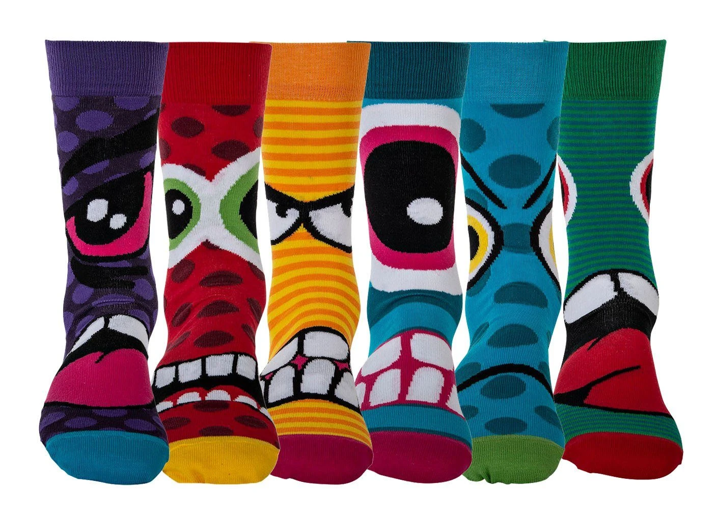 United Oddsocks Kurzsocken Herren Socken, 6 Socken - Strumpf, Motive 3 United Oddsocks Kurzsocken Herren Socken, 6 Socken - Strumpf, Motive