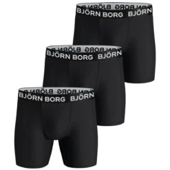 Björn Borg Boxershorts Performance Boxer 3er Pack Herren (3-St)