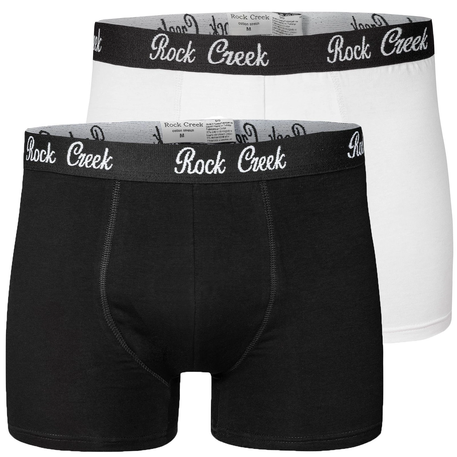 Rock Creek Boxershorts Herren Boxershorts 8er Set Schwarz Und Weiß H-218 6 Rock Creek Boxershorts Herren Boxershorts 8er Set Schwarz Und Weiß H-218 – Bild 4