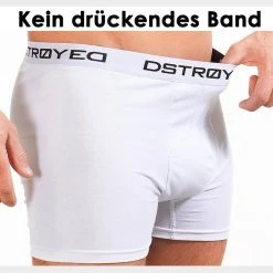 DSTROYED Boxershorts Herren 12 Stück S-7XL Männer Unterhosen Bio-Baumwolle (Packung, 12-St., 12er-Pack) Kein Drückendes Band, Kein Nerviges Etikett -Zimmerli Geschäft 95ca0129 6e0d 4457 b001 9a5afd973de0