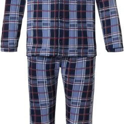 Pastunette Pyjama Herren Schlafanzug Geknöpft (2 Tlg)