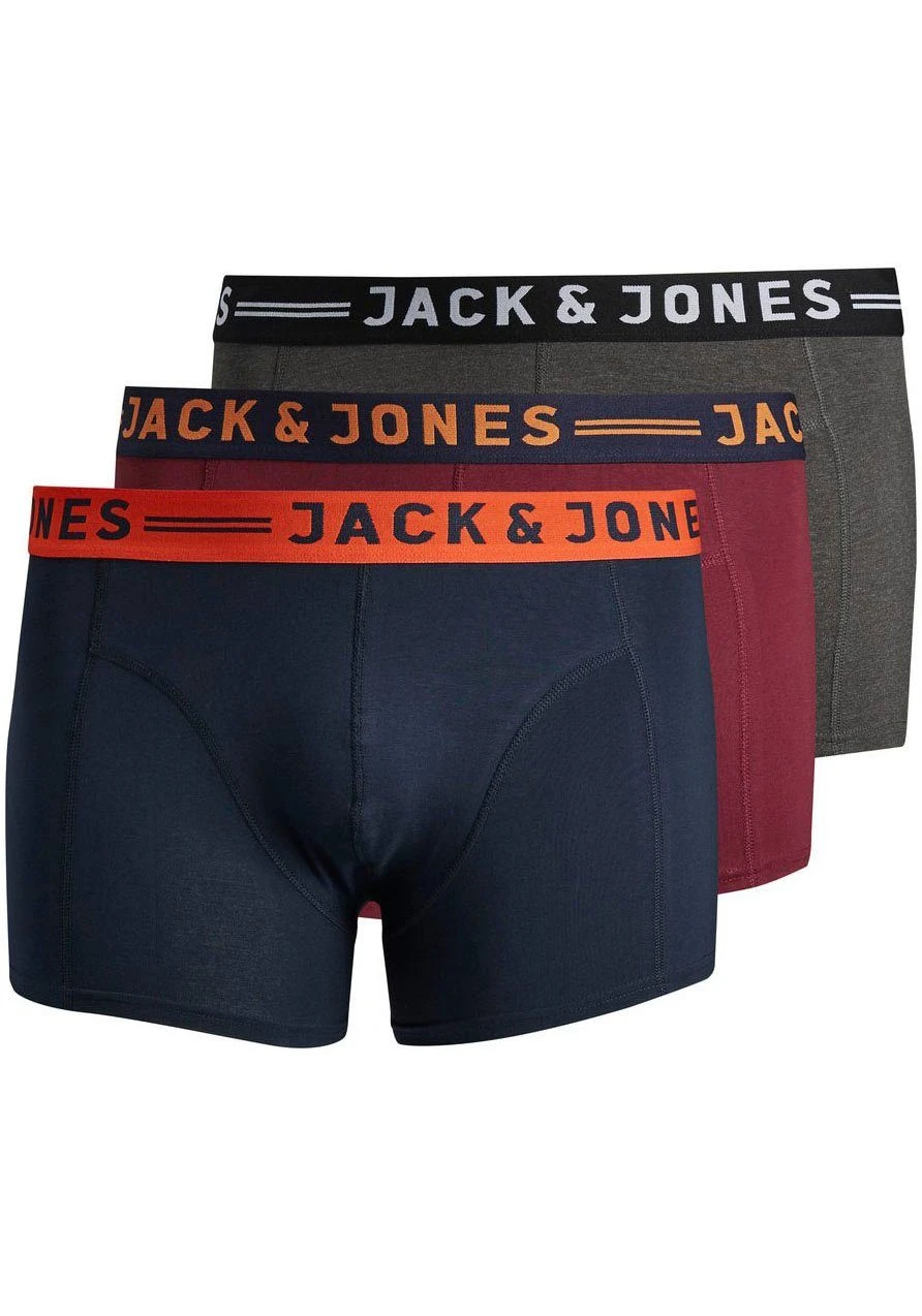 Jack & Jones PlusSize Boxershorts JACLICHFIELD TRUNKS NOOS 3 PACK PLS (Packung, 3-St) 3 Jack & Jones PlusSize Boxershorts JACLICHFIELD TRUNKS NOOS 3 PACK PLS (Packung, 3-St)