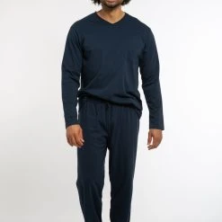 Ammann Pyjama Organic Cotton (Set, 2 Tlg) Schlafanzug Langarm - Baumwolle - Aus 100% Bio Baumwolle