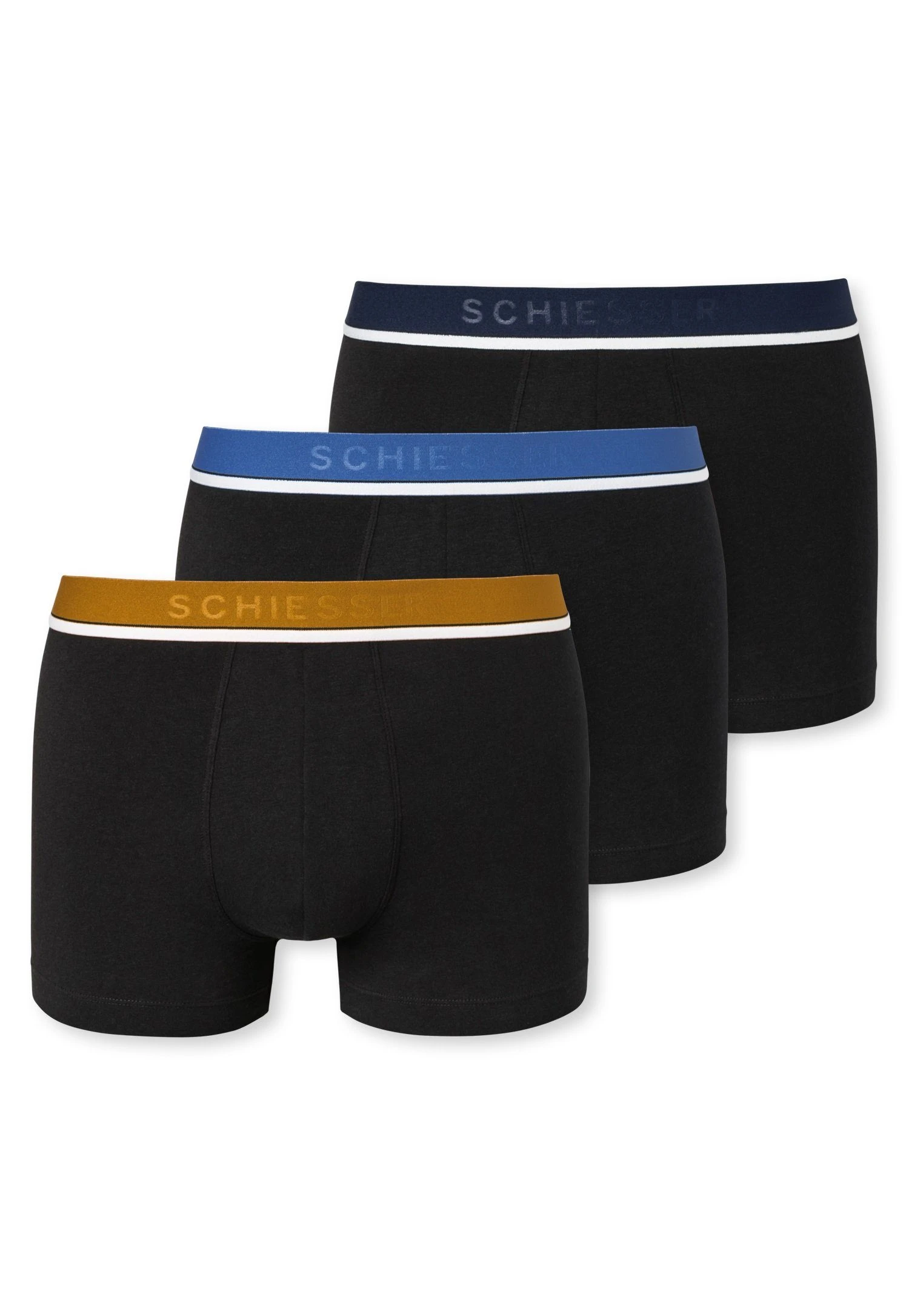 Schiesser Boxershorts Serie "95/5" (Packung, 3-St., 3er-Pack) 4 Schiesser Boxershorts Serie "95/5" (Packung, 3-St., 3er-Pack) – Bild 2