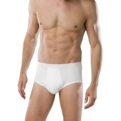 Schiesser Slip 2er Pack Doppelripp (Vorteilspack, 2er-Pack) Aus Reiner Baumwolle