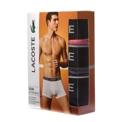 Lacoste Boxershorts Lacoste Boxershorts COURTS 5H3389 UEI Grau Pink Schwarz -Zimmerli Geschäft a4022e23 da07 5f73 9804 d2b999df0bcd
