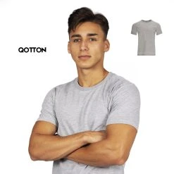 Qotton Pyjama Qotton Herren Jogger Schlafanzugset Grau Hose + Tshirt Aus Bester Baumwolle (1 Tlg., Hose + Tshirt) -Zimmerli Geschäft a48b0b4b d8ca 426d b4e3 01bbca81d5fb