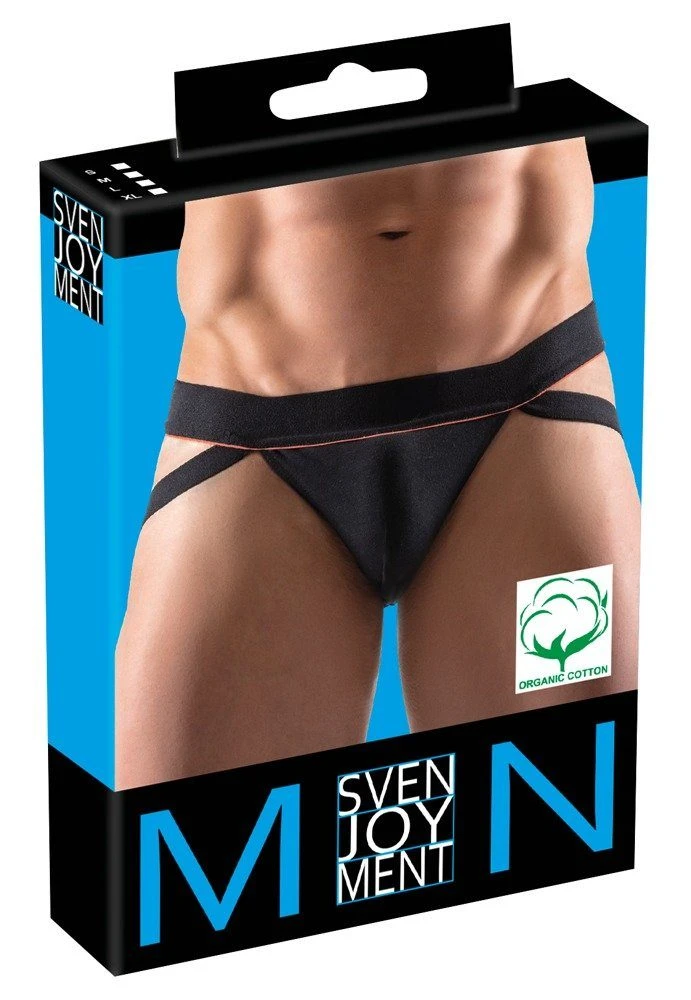 Svenjoyment Underwear String Jock String Pofrei Für Männer - Schwarz Mit Rotem Streifen 8 Svenjoyment Underwear String Jock String Pofrei Für Männer - Schwarz Mit Rotem Streifen – Bild 6