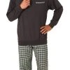 Normann Pyjama Herren Pyjama Schlafanzug Mit Bündchen Und Karierter Jersey Hose - Auch In Übergrössen -Zimmerli Geschäft a954fba6 e3f9 586b be3a 4110acc553b9 scaled