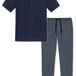 Schiesser Pyjama Mix (Set, 2 Tlg) Schlafanzug - Baumwolle - -Zimmerli Geschäft ada8f251 bf38 5d49 a712 b3f7c78e14a1 scaled