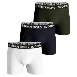 Björn Borg Boxershorts Solids Sammy 3er Pack Herren (3-St)