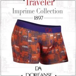 Doreanse Underwear Boxershorts Imprime Herren Boxer Pants, Männer Hipster Traveller, DA1897 -Zimmerli Geschäft b33512a7 eeb9 4182 a2ef 7ff04f785918