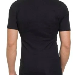 HAASIS Bodywear 1919 Unterziehshirt Herren Shirt 77202153-schwarz (Packung, 2-St., 2er Pack) Hochwertiges Schwarzes V-Shirt In Optimaler Paßform, Pflegeleicht, Formbeständig, Strapazierfähig Aus 95% Hautsympathischer Baumwolle -Zimmerli Geschäft b50b9a72 e437 5e34 8710 817981420bd3