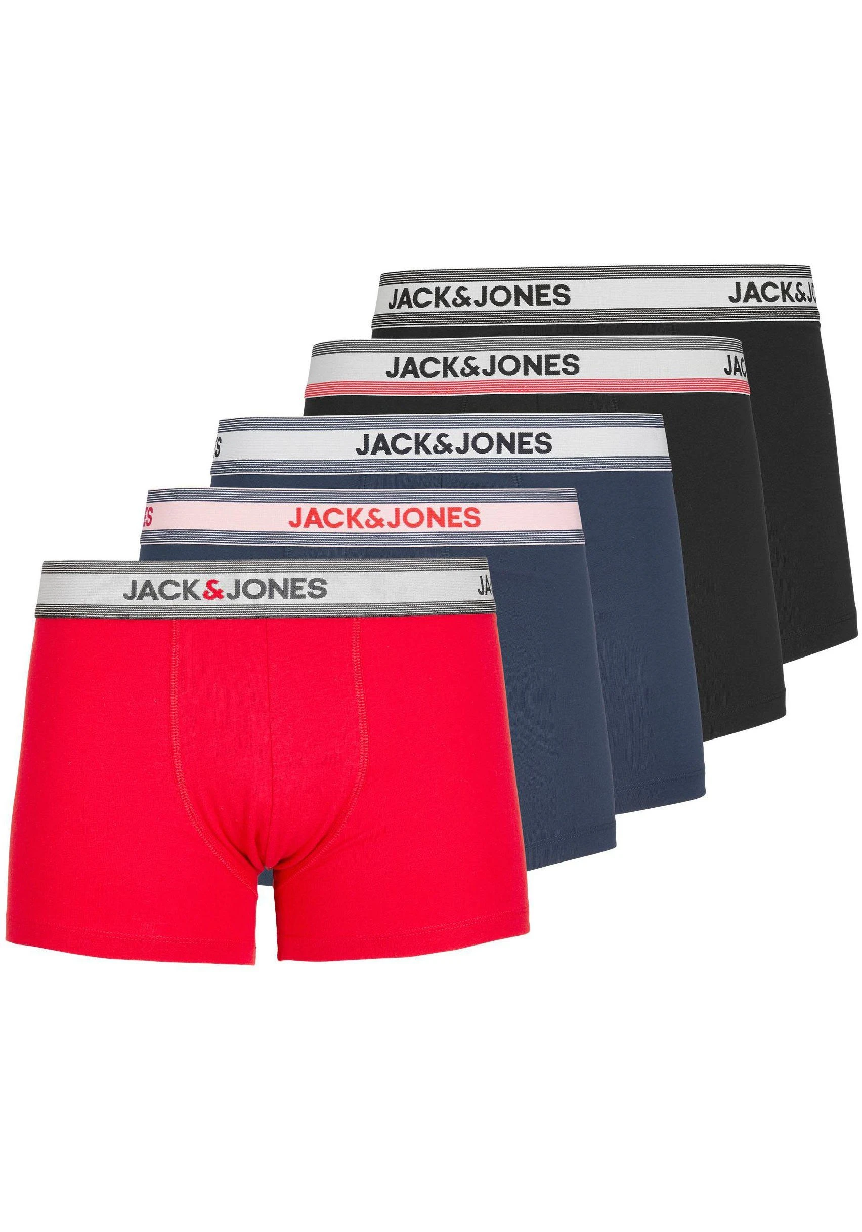 Jack & Jones Boxershorts JACSKYLER TRUNKS 5 PACK (Packung, 5-St) 3 Jack & Jones Boxershorts JACSKYLER TRUNKS 5 PACK (Packung, 5-St)