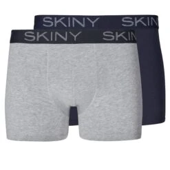 Skiny Retro Boxer 2er Pack Cotton (Spar-Set, 2-St) Retro Short / Pant - Baumwolle - Ohne Eingriff